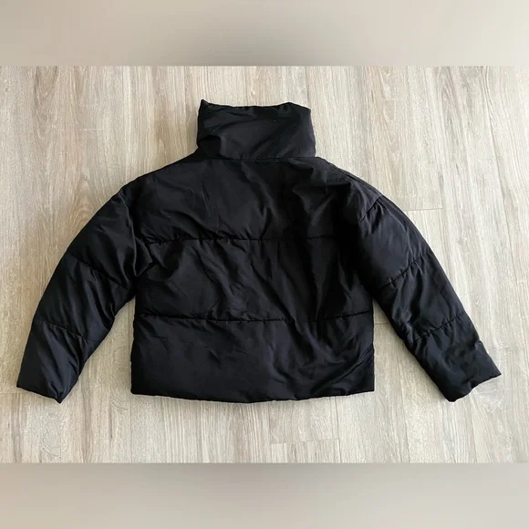 Free People Women’s Weekender Puffer Jacket Black - Size Small - Picture 8 of 8